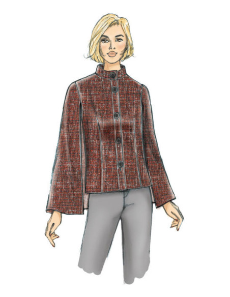 Patrón de capa - Butterick 6603