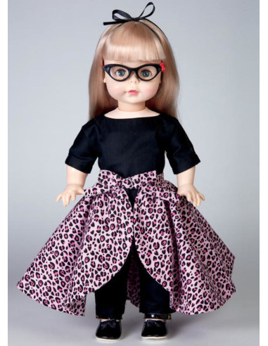 Patrón de ropa para muñeca - Butterick 6606