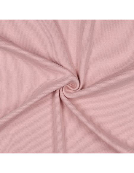 Tejido de punto acanalado - Blush
