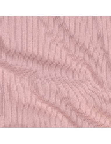 Tejido de punto acanalado - Blush