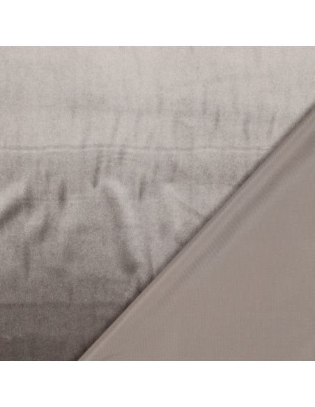 Tela de terciopelo de lujo para muebles - Topo