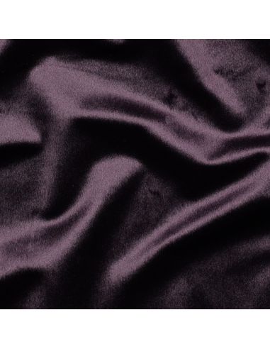 Tela de terciopelo de lujo para muebles - Berenjena