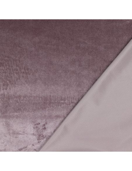 Tejido de terciopelo de lujo para muebles - Lila