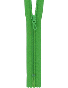 Cremallera de nylon - Verde billar