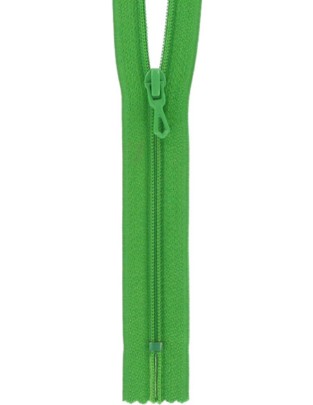 Cremallera de nylon - Verde billar