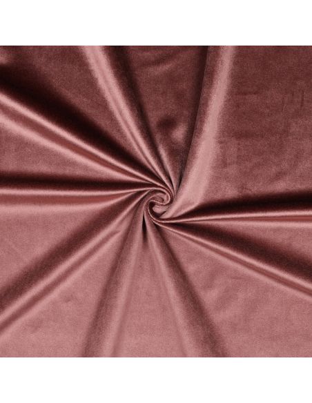 Tela de terciopelo de lujo para muebles - Rosa viejo