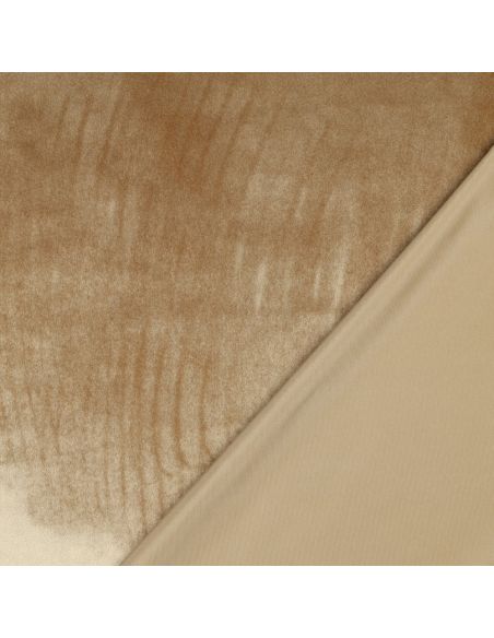 Tejido de terciopelo de lujo para muebles - Oro
