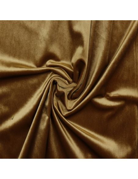 Tejido de terciopelo de lujo para muebles - Camel