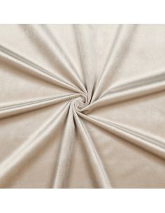 Tejido de terciopelo de lujo para muebles - Champán