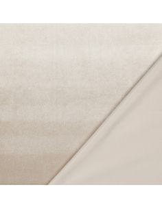 Tejido de terciopelo de lujo para muebles - Champán 2