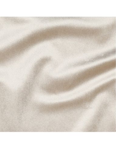 Tejido de terciopelo de lujo para muebles - Champán