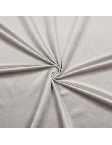 Tela de terciopelo de lujo para muebles - Gris