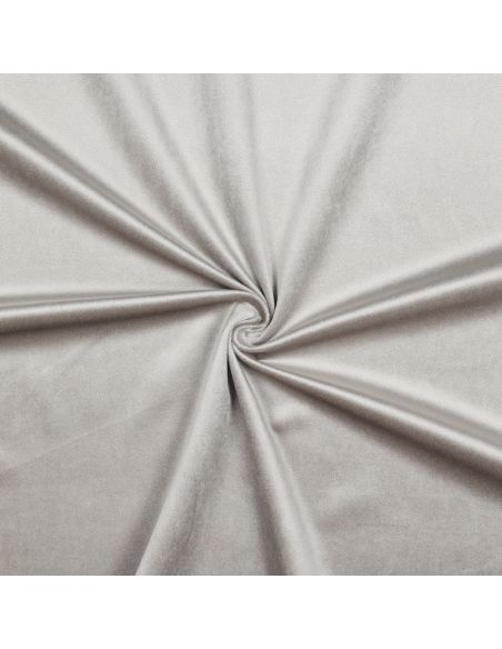 Tela de terciopelo de lujo para muebles - Gris