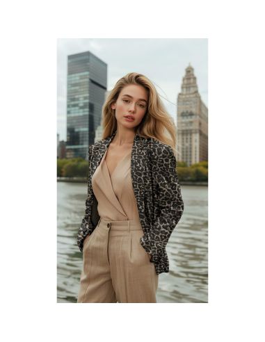 Tejido jacquard - Animal