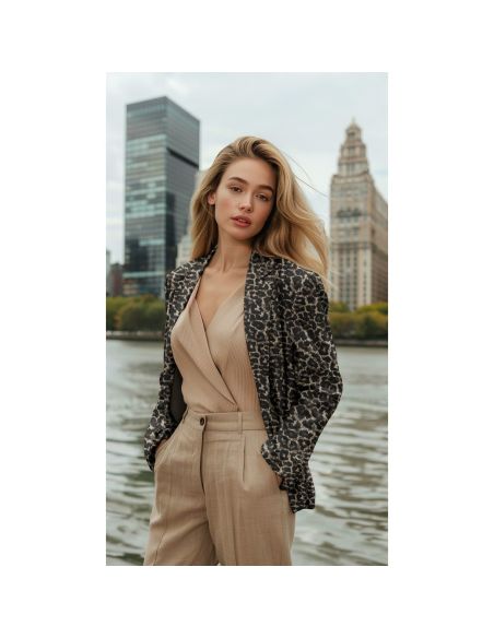 Tejido jacquard - Animal