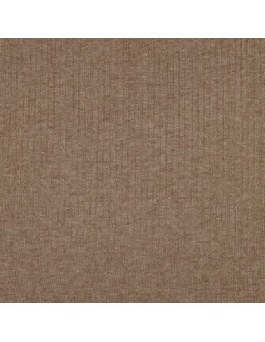 Tejido de punto acanalado lurex - Beige dorado