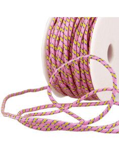 Cordón multicolor deportivo - Rosa, amarillo y violeta