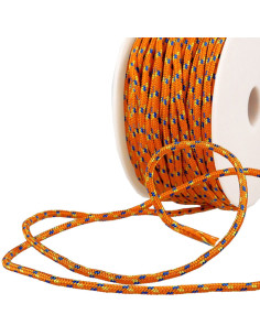 Cordón multicolor deportivo - Naranja, azul y amarillo
