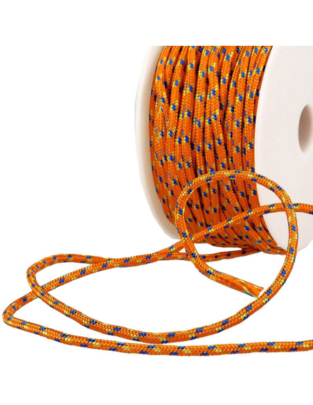 Cordón multicolor deportivo - Naranja, azul y amarillo
