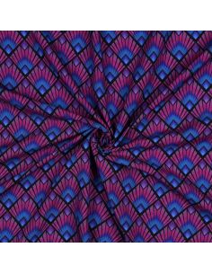Tejido de viscosa gráfico - Rombos