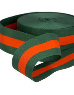 Galones de 40 mm - Verde y rojo