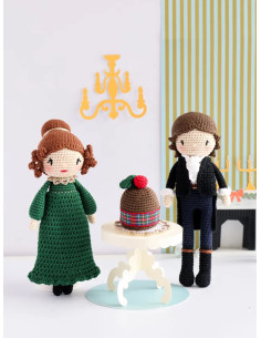 Libro de muñecas y amigurumis de Navidad al estilo británico 2