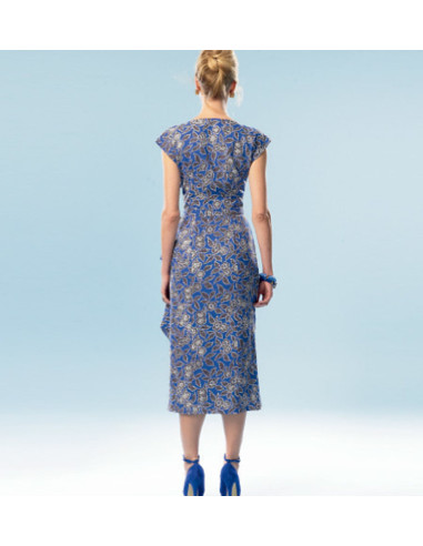 Patrón de vestido y cinturón - Butterick 5880