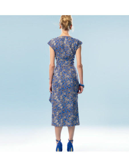 Patrón de vestido y cinturón - Butterick 5880