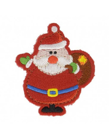 Parche termoadhesivo de Navidad - Papá Noel
