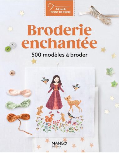 Libro de bordado encantado - 500 modelos para bordar