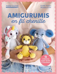 Libro de amigurumis en hilo de chenilla
