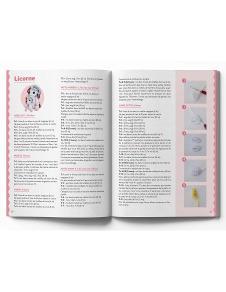 Libro de amigurumis en hilo de chenilla