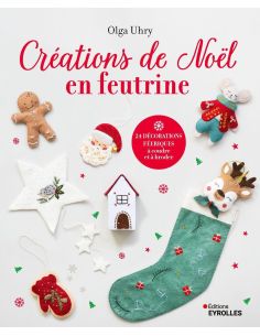 Libro de creaciones navideñas en fieltro