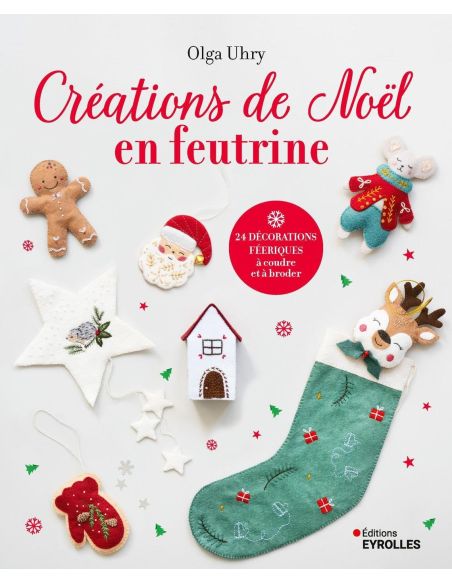 Libro de creaciones navideñas en fieltro