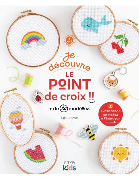 ¡Libro descubro el punto de cruz!