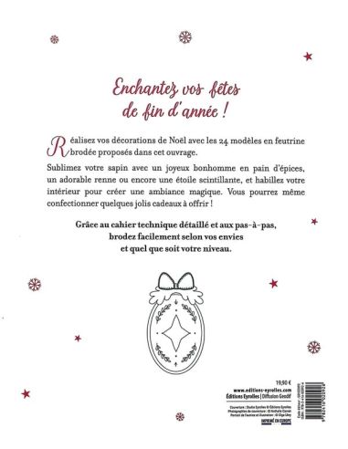 Libro de creaciones navideñas en fieltro