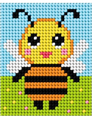 Kit de lienzo para niños - Pequeña abeja