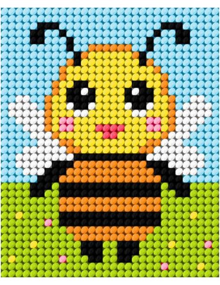Kit de lienzo para niños - Pequeña abeja