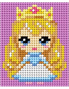 Kit de lienzo para niños - Pequeña princesa