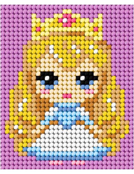Kit de lienzo para niños - Pequeña princesa