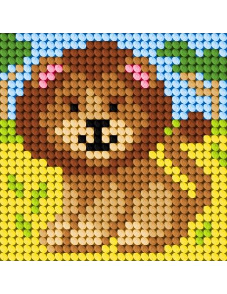 Kit de lienzo para niños - El león