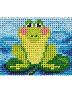 Kit de lienzo para niños - La rana