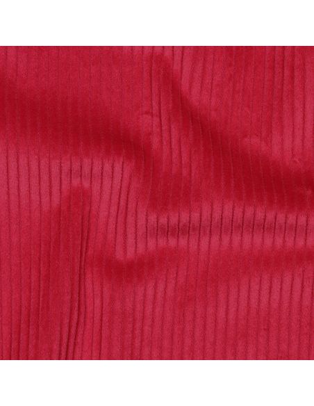 Tejido de pana de algodón - Rojo