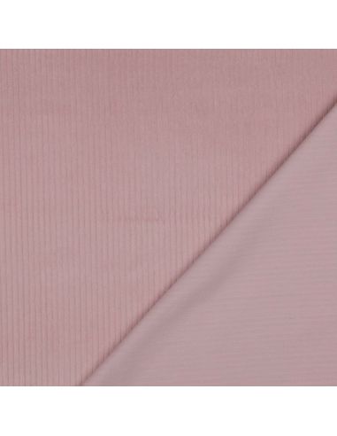 Tejido de pana de algodón - Rosa viejo