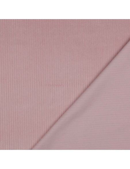 Tejido de pana de algodón - Rosa viejo