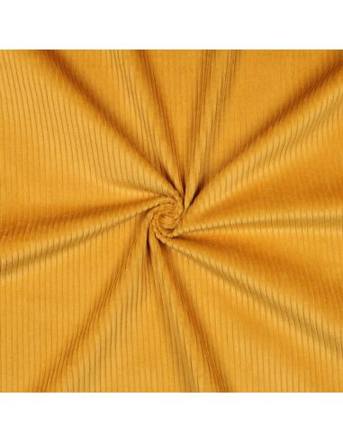 Tejido de pana de algodón - Amarillo
