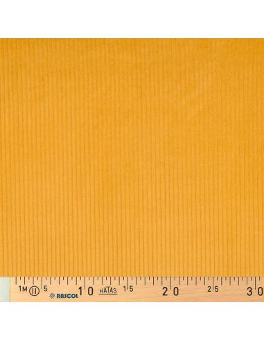 Tejido de pana de algodón - Amarillo