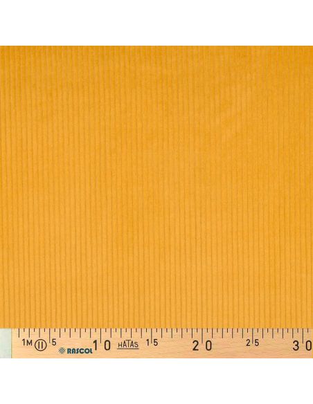 Tejido de pana de algodón - Amarillo