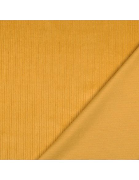 Tejido de pana de algodón - Amarillo