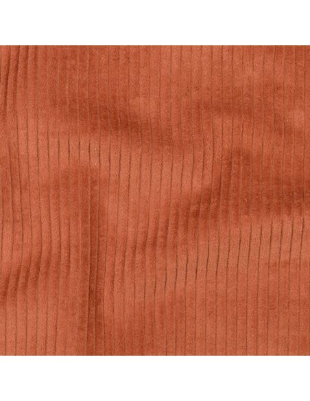 Tejido de pana de algodón - Terracota